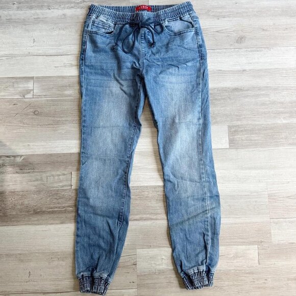 Guess High Waist Jogger Style Jeans Size XS - Picture 3 of 3